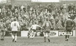 John Moore with a textbook clearance