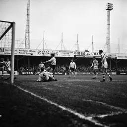 Alan Slough goes close