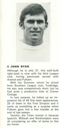 John Ryan Personality Profile 1969