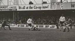 Peter Anderson, who was to net the late winner