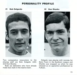 Don Shanks and Bob Delgado Personality Profiles 1970