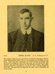 Peter Platt Luton News Handbook 1907-08