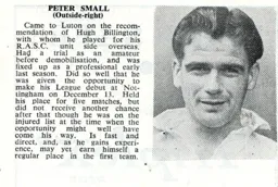 Peter Small Luton News Handbook 1948-49