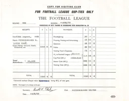 Peterborough United A 13.8.1969 Match Paperwork & Correspondence_Part2