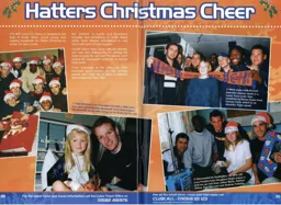 Players visit the L&D hospital to spread some Christmas cheer - 99:00 programme feature