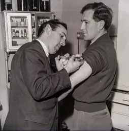 Polio jab McNally 57-58
