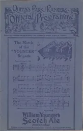 Programme; Queens Park Rangers v Luton Town 1926-27