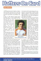 Raddy Antic card - 99:00 programme feature