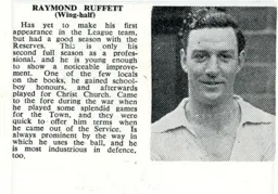 Ray Ruffett Luton News Handbook 1948-49