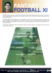 Rob Beckwiths' best XI - 04:05 programme feature