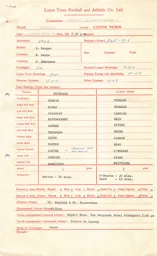 Rochdale A 24.9.1965 Match Paperwork & Correspondence
