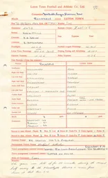 Rochdale A 6.9.1966 Match Paperwork & Correspondence