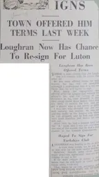 Joe Loughlan Article June 1939