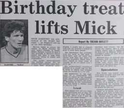 Harford's Birthday Treat 1987