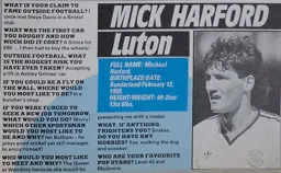 Harford Interview