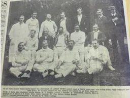 1909 Luton Town Cricket Team Photo