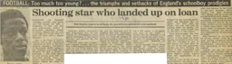 Godfrey Ingram Article 1979/80
