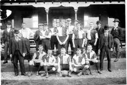 McEwen (Back Right) Glossop Team Photo