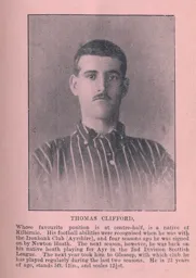 Thomas Clifford Luton News Football Handbook Entry