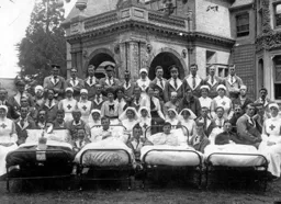 Fred Allen Volunteering at Wardown Hospital WW1.