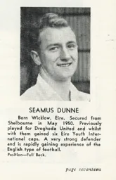 Seamus Dunne Club Handbook 1951-52