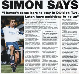 Simon Davies has big ambitions at Luton Town - 97:98 programme feature