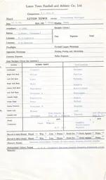 Spurs H 22.2.1978 Match Paperwork & Correspondence