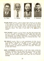 Staff Profiles Luton News Handbook 1951-52