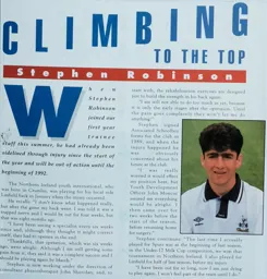 Steve Robinson Climbing to the Top