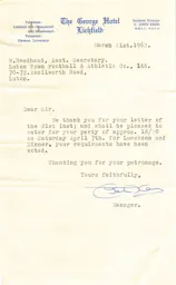 Stoke City A 7.4.1962 Match Paperwork & Correspondence_Part2