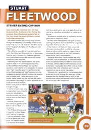 Stuart Fleetwood eyeing a cup run 2012:13 Programme Article