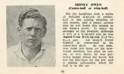 Syd Owen Luton News Handbook 1949-50