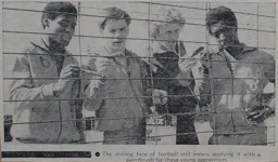 Wayne Turner 2nd Left June 1977