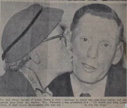 Syd Owen Gets A Kiss From His Mother After Semi Final