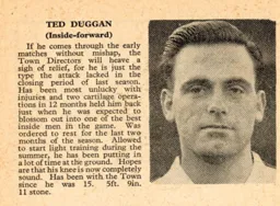 Ted Duggan Luton News Handbook 1947-48
