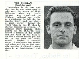 Ted Duggan Luton News Handbook 1948-49