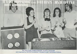 The Hatters Disco featuring Halom Ryan and Busby 1971