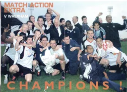 The Luton Town squad are crowned Champions at Wrexham! - 04:05 programme feature