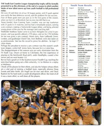 The Youth Team win the South East Counties Championship! - 98:99 programme feature