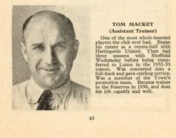 Tom Mackey Luton News Handbook 1946-47