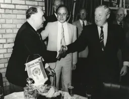 Tommy Hodgson, Bill Tomlins, David Evans