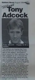 Tony Adcock Article Hatters News Issue 2 1994