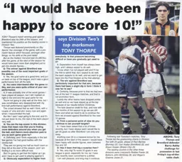 Tony Thorpe surprised with how good he is! - 96-97 programme feature