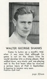 Wally Shanks Club Handbook 1951-52