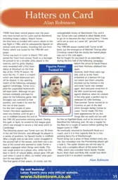 Wayne Turner card - 00:01 programme feature