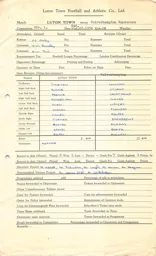 Wolverhampton W. H 22.8.1956 Match Paperwork & Correspondence