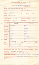 Wrexham A 1.10.1966 Match Paperwork & Correspondence