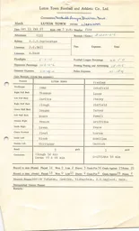 Wrexham H 11.2.1967 Match Paperwork