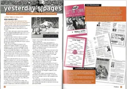 Yesterday's Pages vs Hull City - 2013/14 programme retrospective