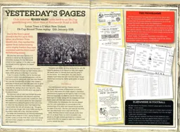 Yesterdays Pages Luton West Ham Jan 1936